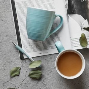 Classic Ceramic Coffee Mugs - Set of 6